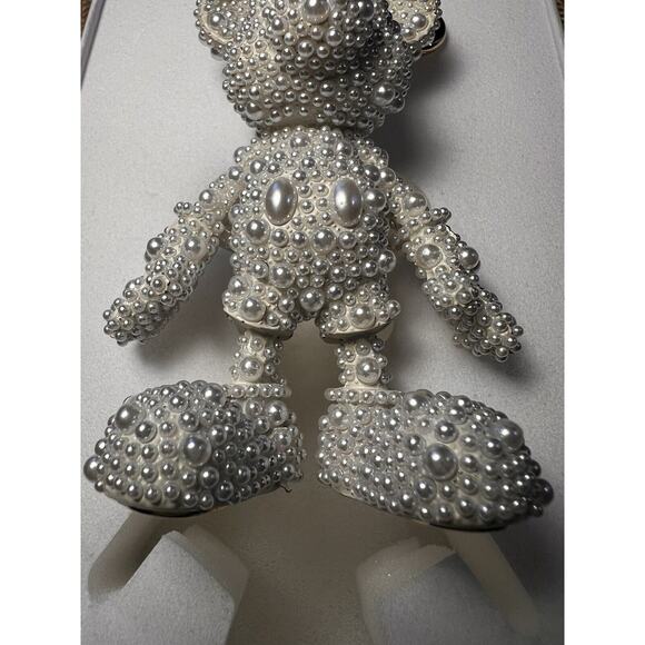 Disney X Baublebar Pearl Mickey Mouse Charm Keychain -Rare/HTF - Picture 3 of 12